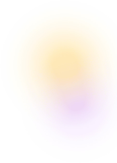 glowing yellow and purple gradient spot background element