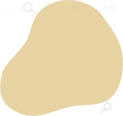 yellow blob icon element